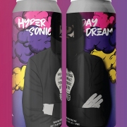 Kaylie Snodgrass (Indiana) - "2 Tom's Brewing Hyper Sonic Day Dream" - Can Art