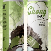 Kaylie Snodgrass (Indiana) - "Chong IPA" - Can Art