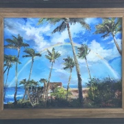 Dave Hudson (Roanoke, Indiana) - "Hawaiian Rainbow" - Oil
