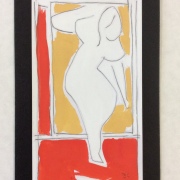 Bob Cross (Elkhart, Indiana) - "All 16 Dances" - Gouache, Pencil on Paper