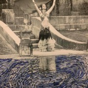 Christy Scott Arbogast (Fort Wayne, Indiana) - "This is All So Surreal: 1" - Embroidery on Photography