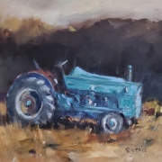 Rebecca Justice-Schaab (Auburn, Indiana) - "Ready to Go" - Oil