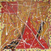 Anne Elisabeth Høgh (Denmark) - "Covid 19" - Acrylic on Canvas