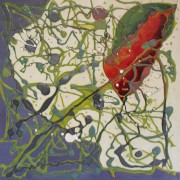 Anne Elisabeth Hogh - "Covid 19" - Acrylic on Canvas