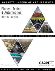 Planes, Trains, and Automobiles at Garrett Museum of Art