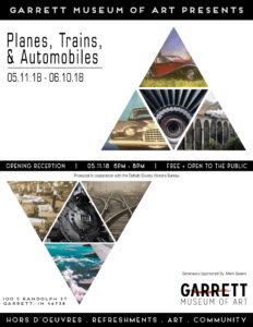 Planes, Trains, and Automobiles at Garrett Museum of Art