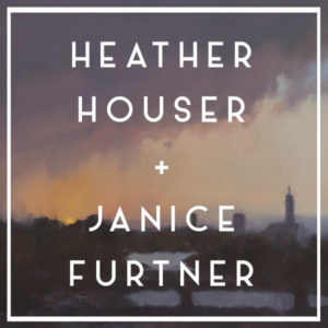 Oil paintings by Heather Houser and Paper Cutting Art by Janice Furtner - art show opening at the Garrett Museum of Art in Garrett, Indiana