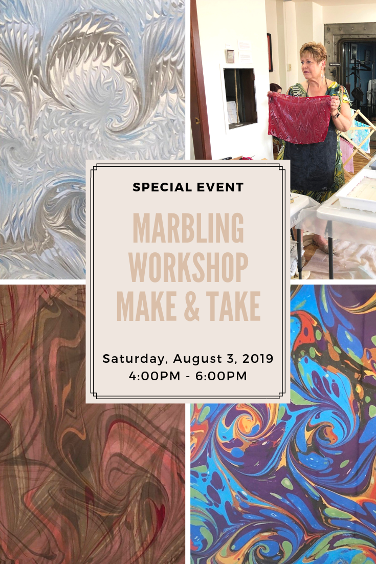 SPECIAL EVENT | Marbled Art Workshop Make & Take