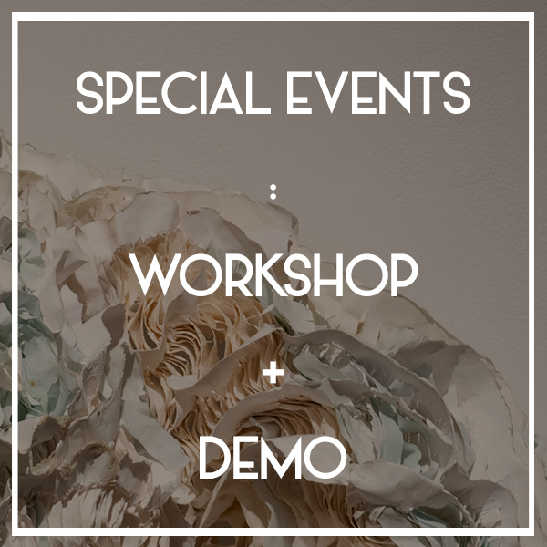 SPECIAL EVENT | Artist Workshop & Demonstration